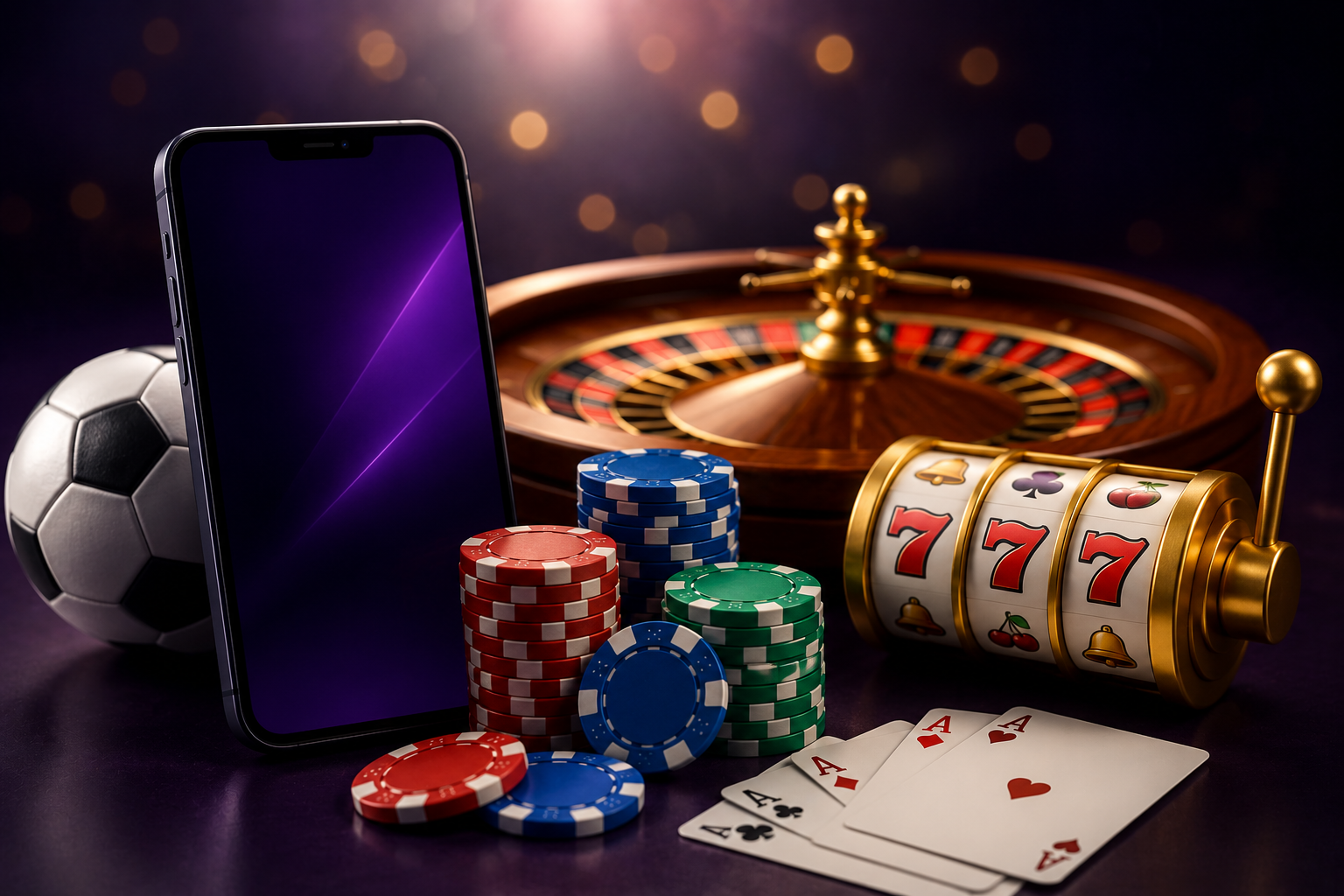 777 sign up and Wolf777 sign up casino scene with mobile gaming, poker chips, roulette wheel, and casino sign up concept